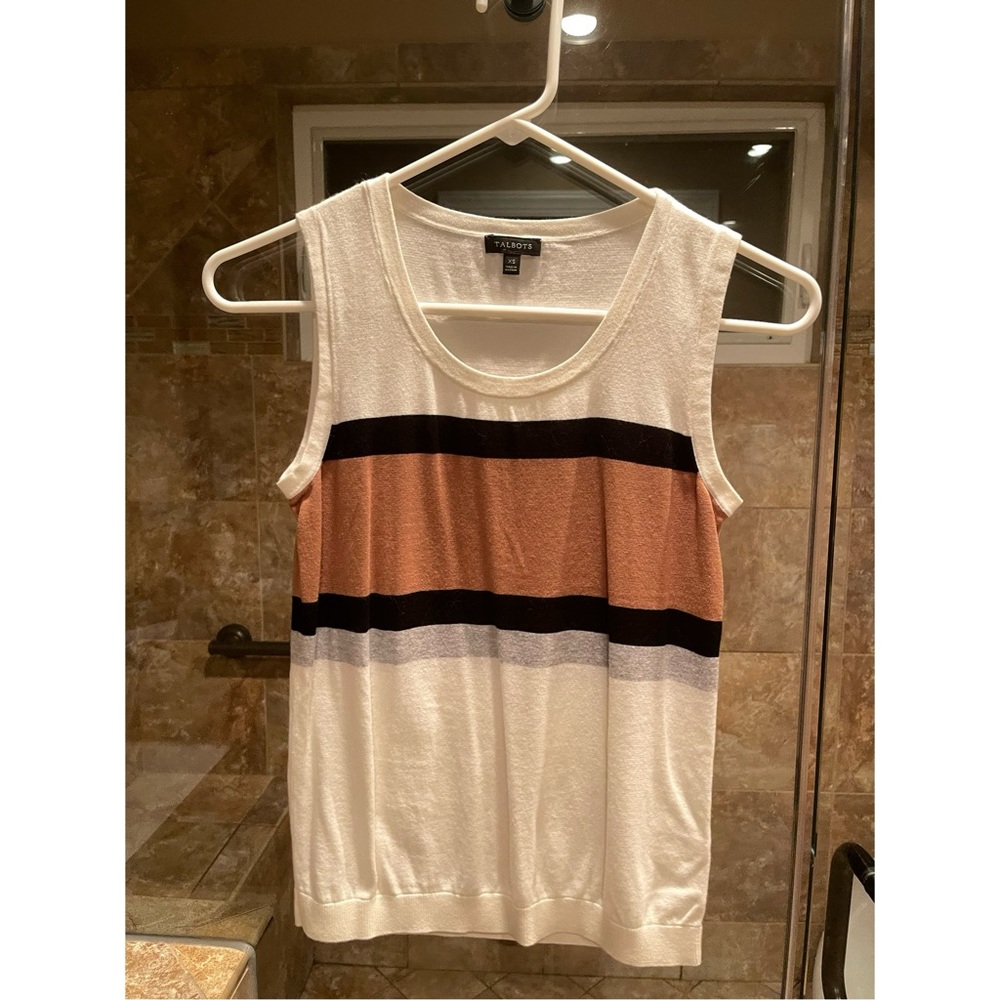 Talbots knit tank top